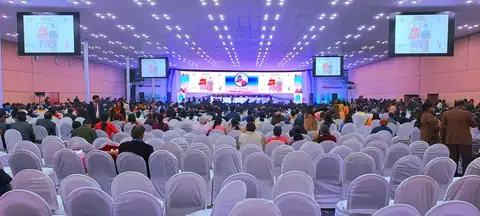 Solutions Events event production: aicog conference wide