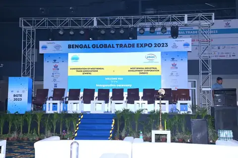 Solutions Events event production: bgte conference stage