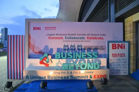 Solutions Events event production: bni billboard