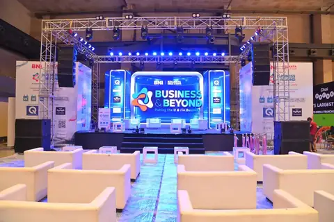 Solutions Events event production: bni truss