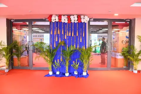 Solutions Events Trade Shows & Exhibitions: cokuss entrance decor
